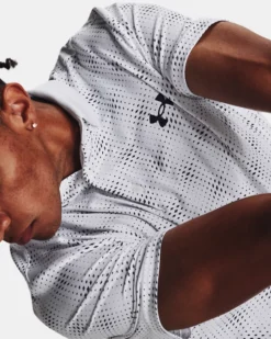 Men's UA Playoff 3.0 Printed Polo -Sportswear Store V5 1378677 102 COLLAR