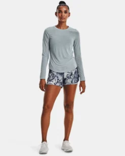 Women's UA Train Anywhere 2-in-1 Printed Shorts -Sportswear Store V5 1379017 465 FSF