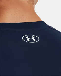 Men's UA Core Rash Guard Long Sleeve -Sportswear Store V5 5037154 409 BCKDET