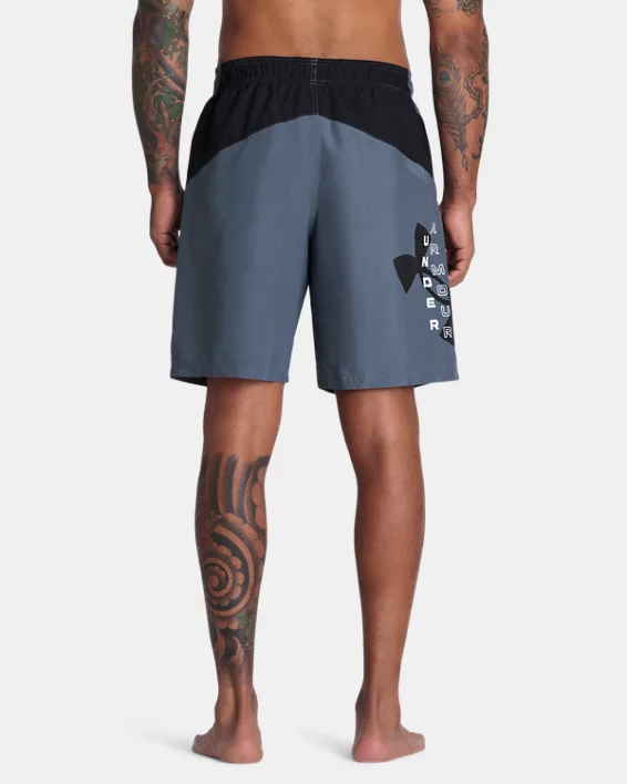 Men's UA Point Breeze Colorblock Swim Volley Shorts 2 Men's UA Point Breeze Colorblock Swim Volley Shorts - Image 2