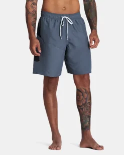 Men's UA Point Breeze Colorblock Swim Volley Shorts