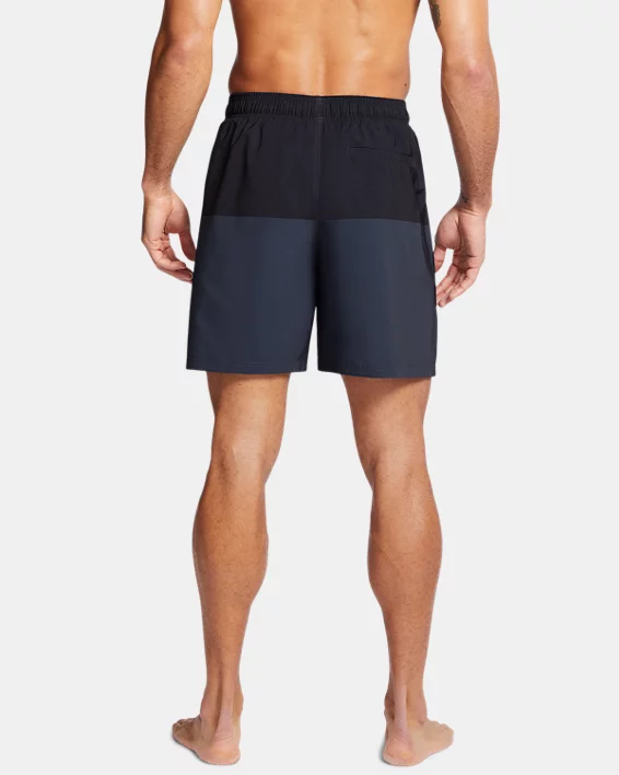 Men's UA Harbor Heritage Colorblock Swim Volley Shorts 2 Men's UA Harbor Heritage Colorblock Swim Volley Shorts - Image 2