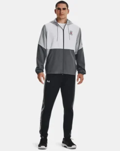 Men's UA Fieldhouse Collegiate Jacket 7 Men's UA Fieldhouse Collegiate Jacket -Sportswear Store V5 5119644 100 FSF